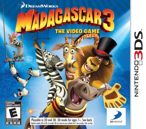 Madagascar 3 - The Video Game (USA) (En,Fr,Es)